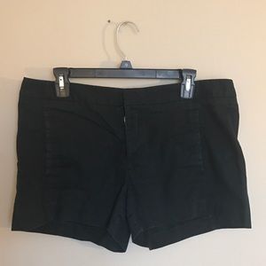 GAP black cotton staple shorts